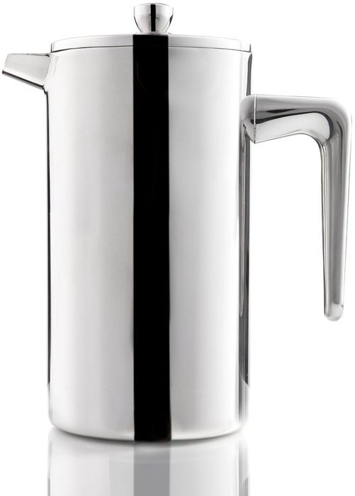 Stainless Steel French Press Coffee Maker by Cozyna, 34oz | 8 Cup | 1 Liter, Dove N6