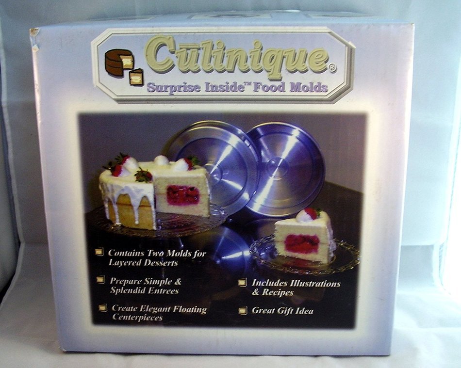 Culinique Surprise Inside Food Mold - Make Your Own Pudding and Ice Cream Cakes