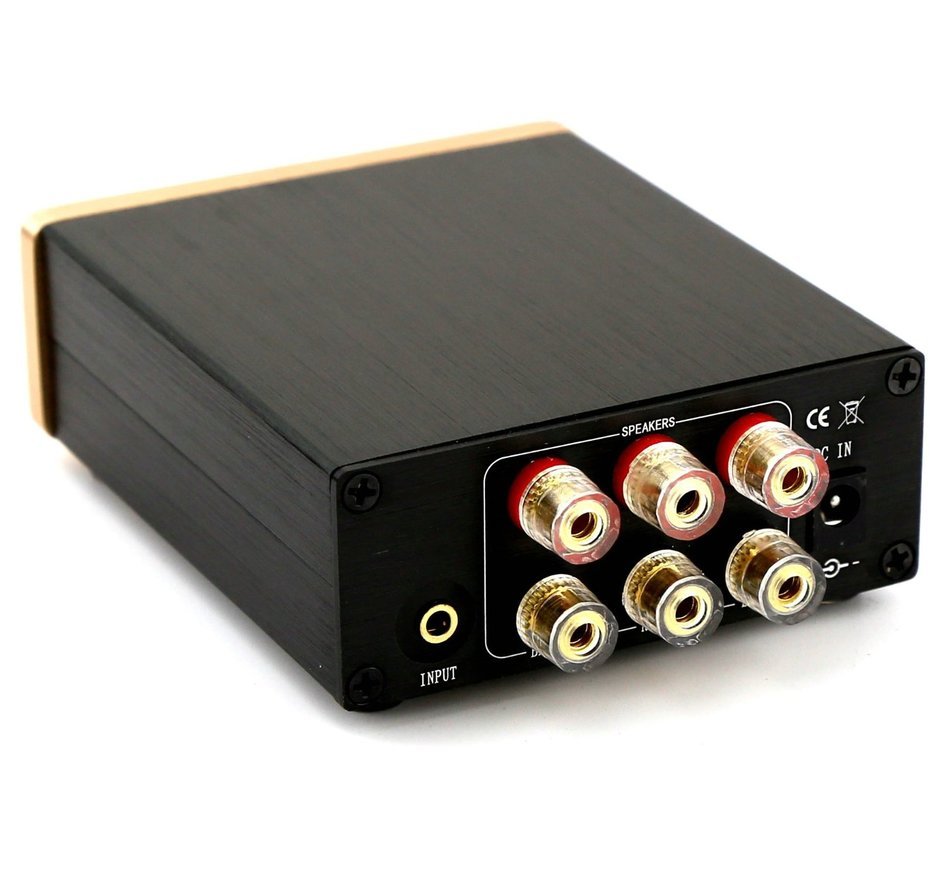 Nobsound&reg; TPA3116D2 Mini Digital Amplifier HiFi 2.1CH Stereo Amp with Power Supply N9