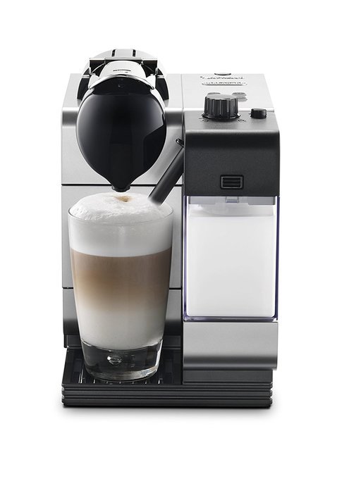 DeLonghi Silver Lattissima Plus Nespresso Capsule System N3