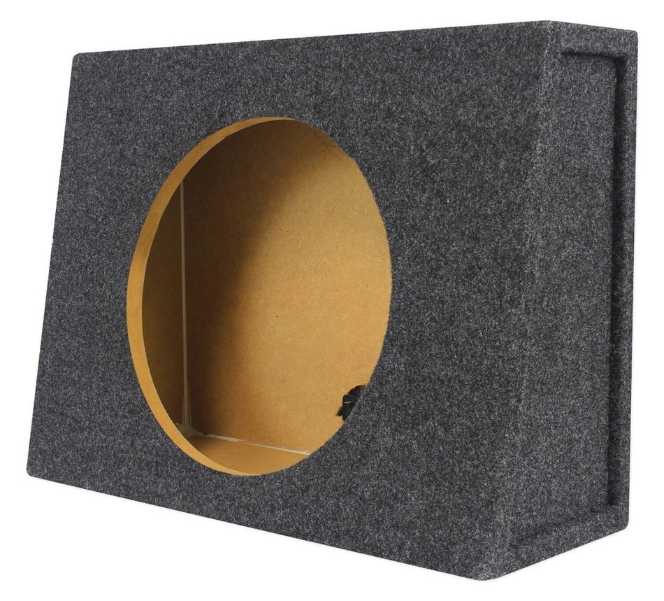 Rockville RSST12 Single 12" 0.9 cu.ft. Sealed Car/Truck Shallow Sub Enclosure N4