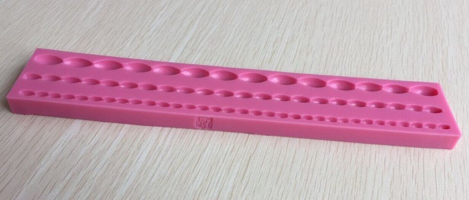 Anyana Three Strings Of Pearls Silicone Fondant Mold Cake Decorating Pastry Gum Pastry Tool Kitchen Tool Sugar... N4