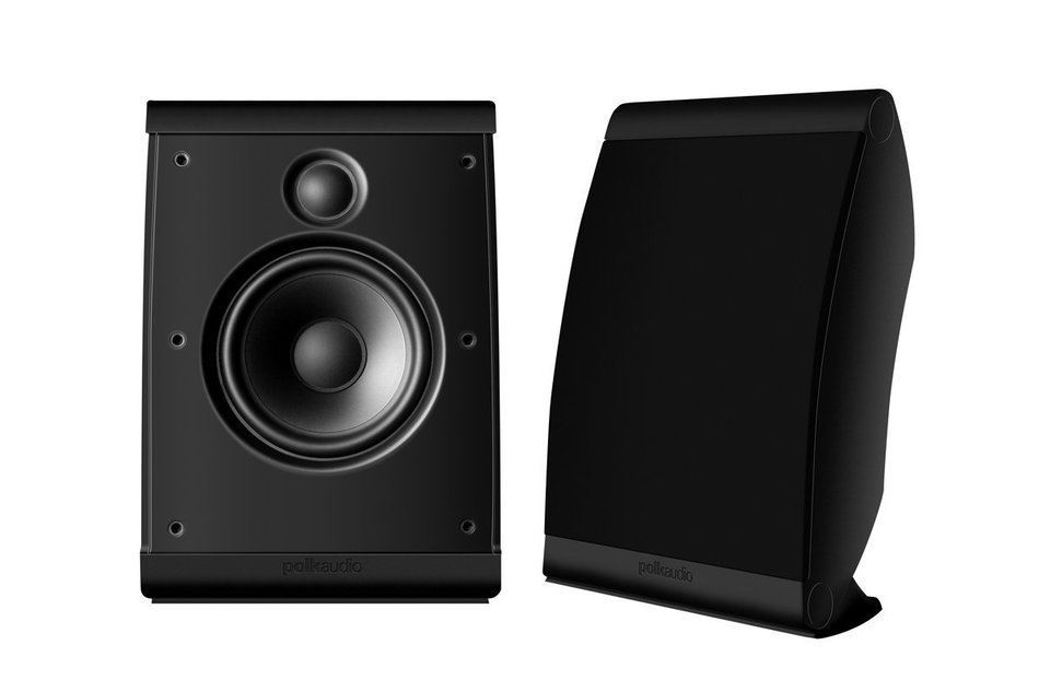 Polk Audio OWM3 On-Wall Speaker (Pair, Black)