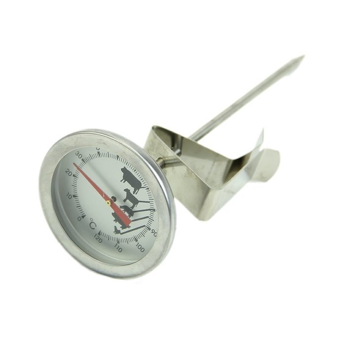 TOOGOO(R) Kitchen Craft Barista Espresso Coffee Tea Water Milk Froth Frothing Thermometer