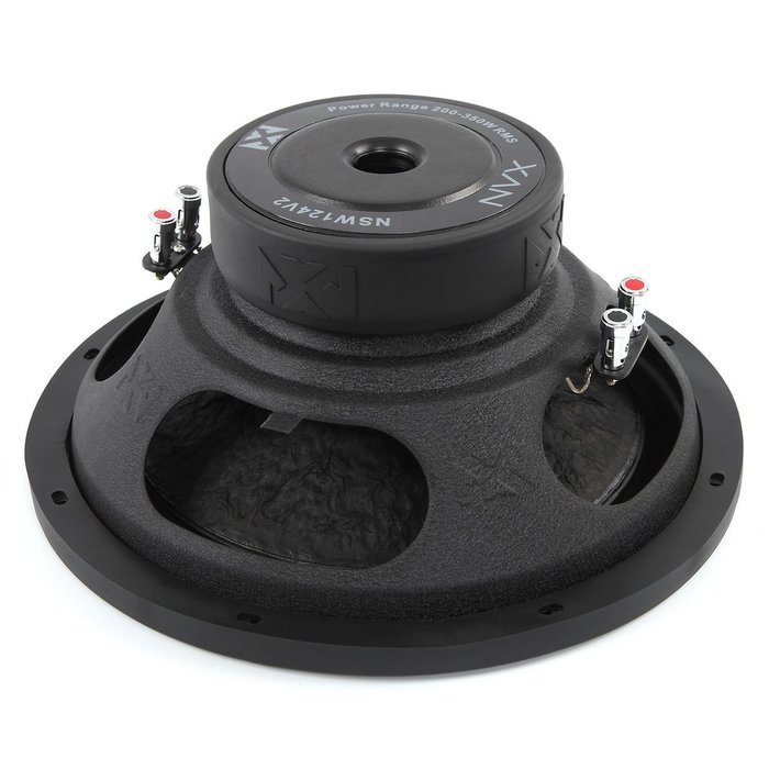 NVX&reg; 12 inch 350 watt Dual 4-Ohm N-Series V2 Car Subwoofer [NSW124V2] N9