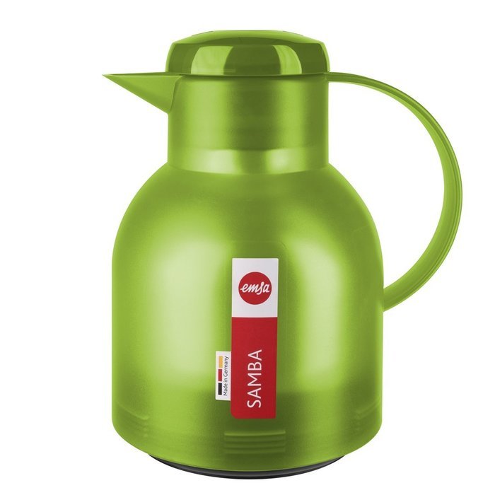Emsa Samba Quick Press Insulated Server, 34-Ounce, Translucent Eggplant N54