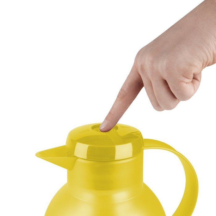 Emsa Samba Quick Press Insulated Server, 34-Ounce, Translucent Eggplant N56