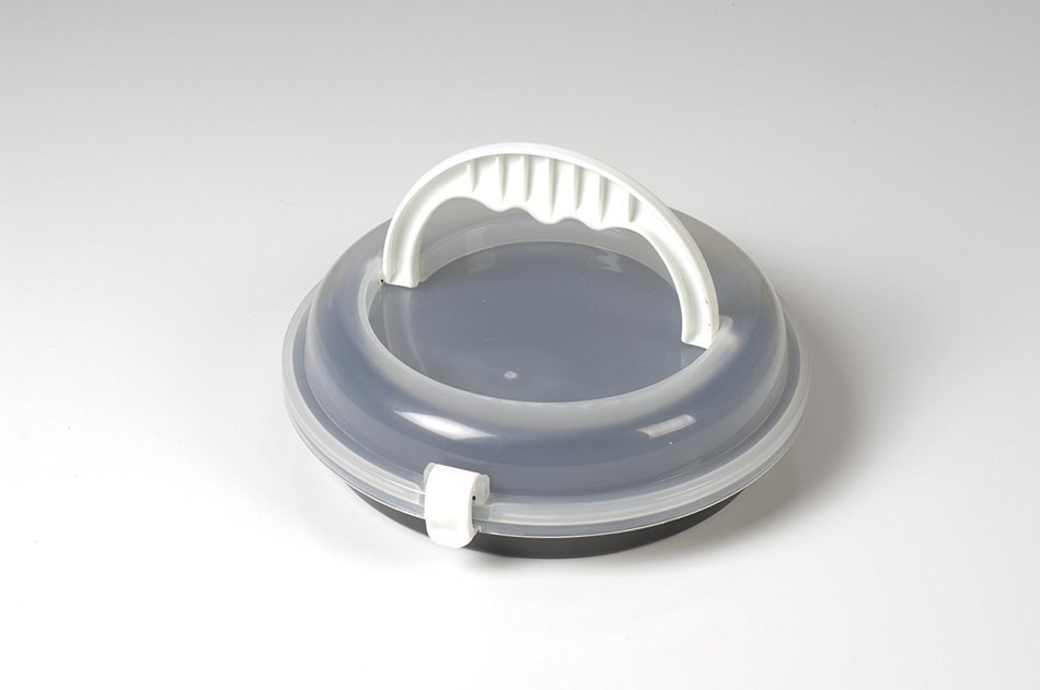 Bakers Select Nonstick Round Cake Pan with Cover, 9 Inch