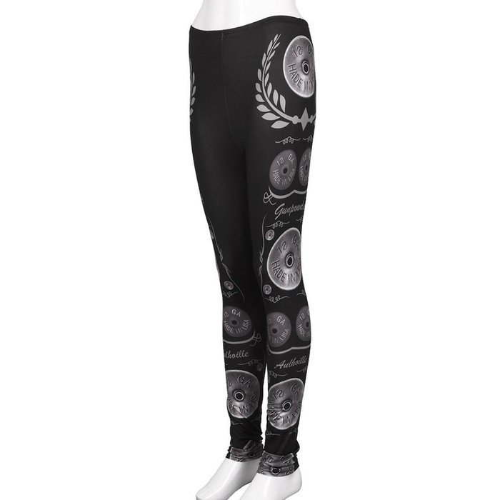 PHOTNO Fashion Women Skinny Printed Stretchy Pants Leggings N40