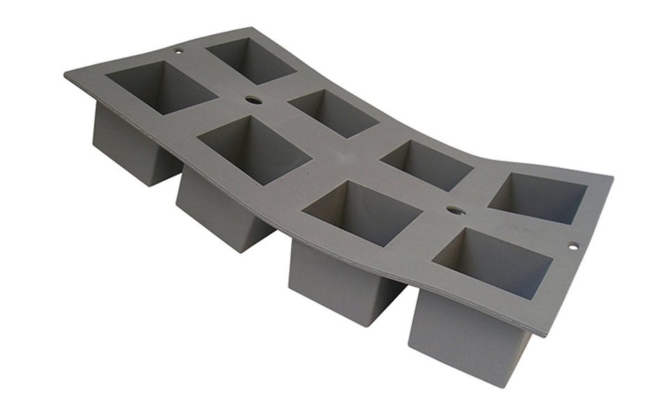 de Buyer Elastomoule Cube Grids 1836.01 , 8 Portions