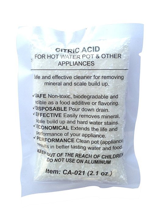 SPT CA-021 Citric Acid (Water Pot Cleaner) 10 Packs