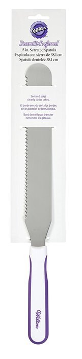 Wilton 409-7700 Serrated Spatula, 15-Inch N3