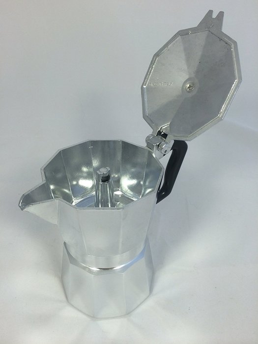 Eppicotispai Buon Caffe Aluminum 6-Cup Moka Stovetop Espresso Maker N2
