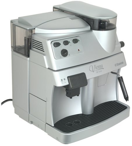 Saeco Vienna Deluxe SuperAutomatic Espresso Coffee and Cappuccino Machine