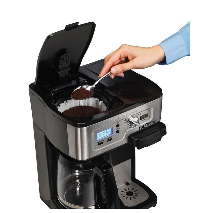 Hamilton 49984S Beach 2-Way FlexBrew Coffeemaker N5