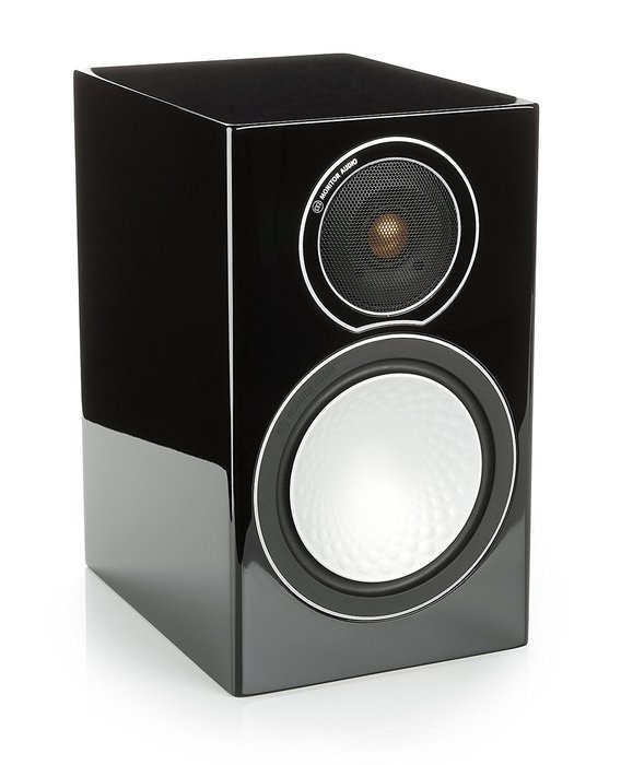 Monitor Audio - Silver Series 1 - 2-way Compact Loudspeakers - Pair - Gloss Black N2