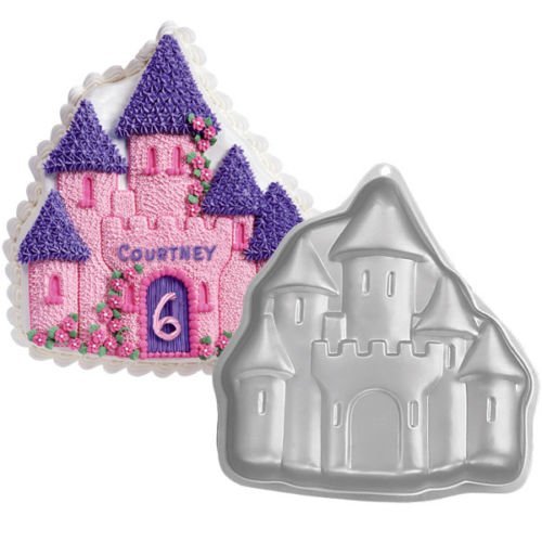 Wilton CASTLE princess Cake Tin Baking Pan instructions and insert