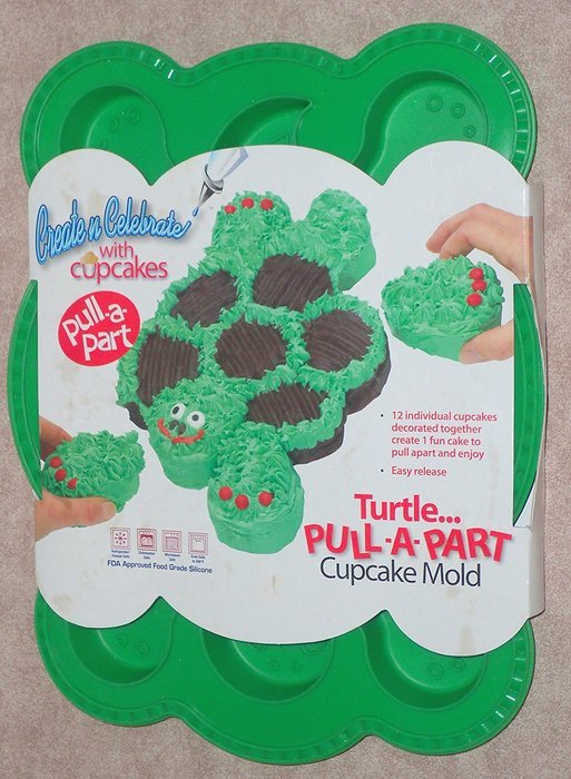 Create N Celebrate Turtle Pull-A-part Cupcake Mold