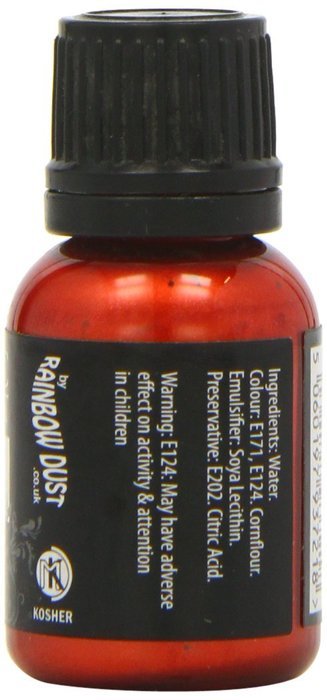 1 X Metallic Red Food Paint N2