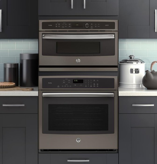 GE Profile 30" Slate Built-In Single Wall Oven N2