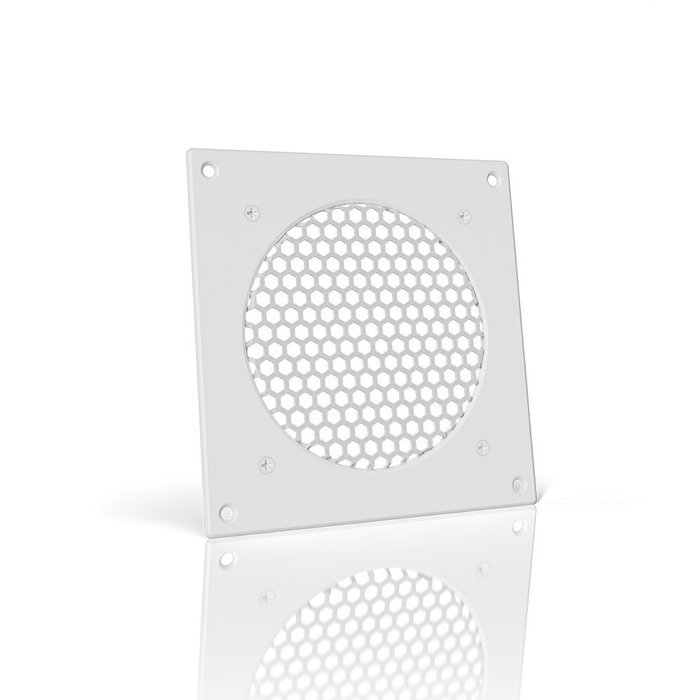 AC Infinity White Ventilation Grill 6", for PC Computer AV Electronic Cabinets, replacement grill for AIRPLATE... N2