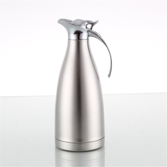 Buy Allamazing Stainless Steel Vacuum Insulated Thermal Carafe Double Wall Coffee Pot Water Pitcher 2L Capacity... N5
