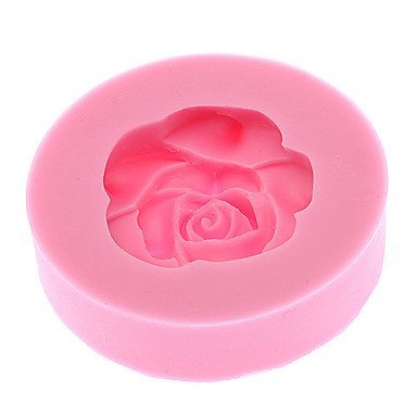 Sher 3D Rose Shaped Silicone Cookie Mold N2