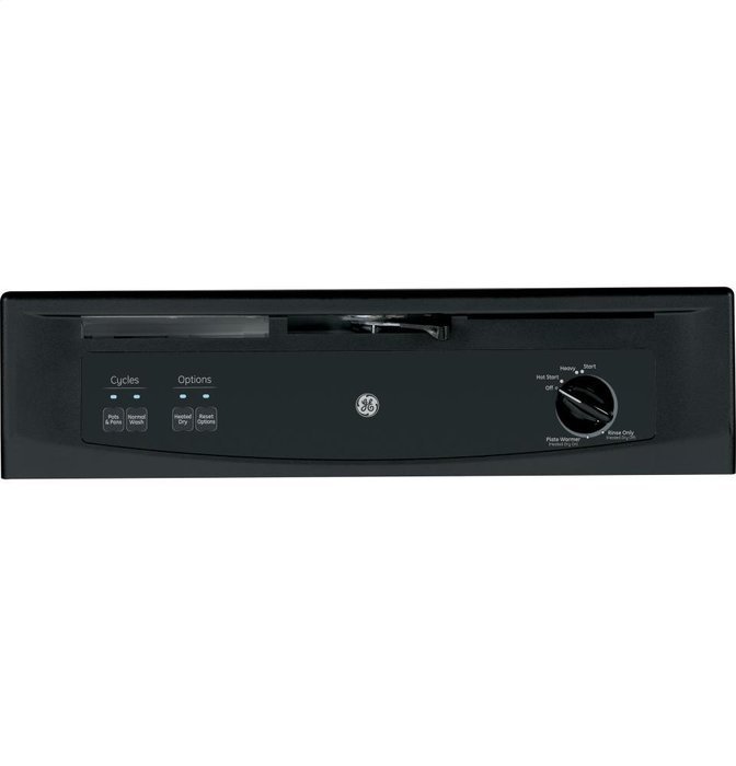 GE GSC3500DBB 25" Black Portable Full Console Dishwasher - Energy Star N5