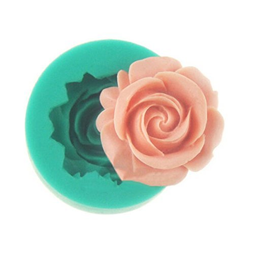 HuaYang Big Rose Flower Sugar Cake Mold Chocolate Pudding Cake Decorating Mould N2