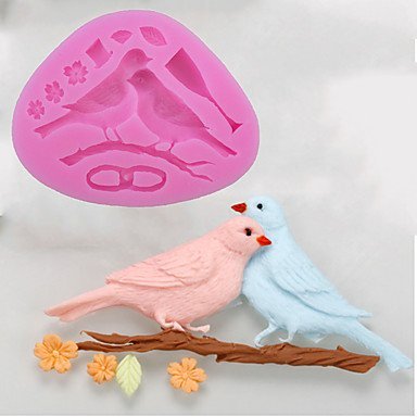 Sher Huangmei Magpie Type Candy Fondant Cake Molds For The Kitchen Baking Molds 11.88.81.3cm