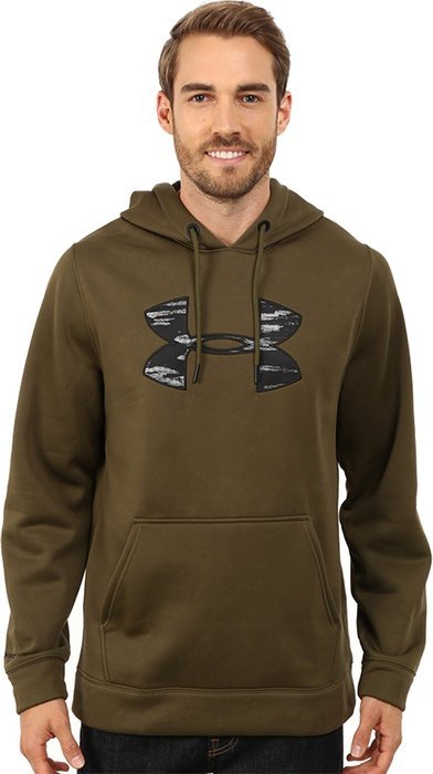 Under Armour Men's UA Storm MTN Big Logo Hoodie Small Steel N49