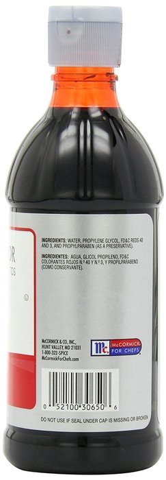 McCormick Food Coloring, Red, 32-Ounce N37