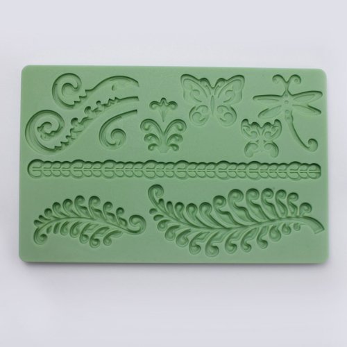 Fern Butterfly Silicone Cake Mould
