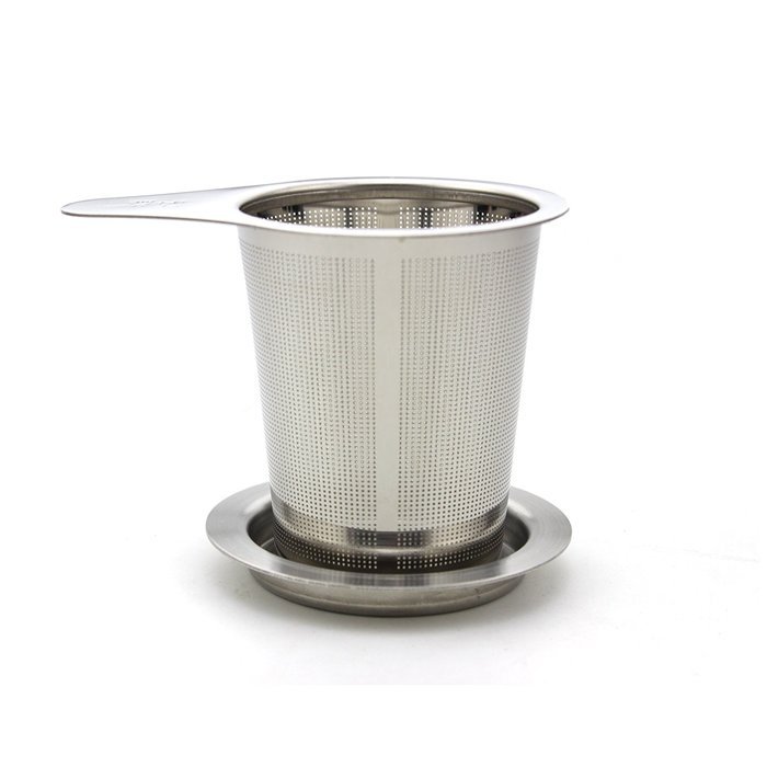 Zicome Stainless Steel Reusable Coffee Tea Filter, Fine Mesh, Tea Infuser with Lid N3