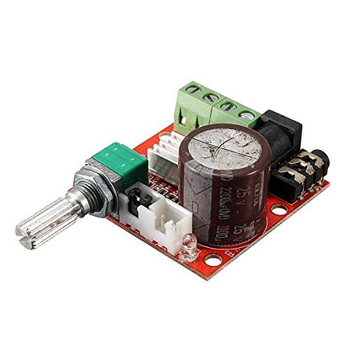 12V Mini Hi-Fi PAM8610 2X10W Audio Stereo Amplifier Board Dual Channel N9