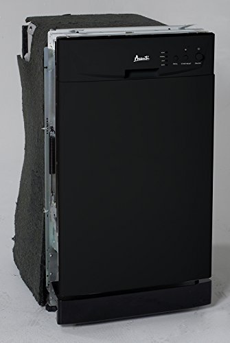 18" Built-In Dishwasher Finish: Black N3
