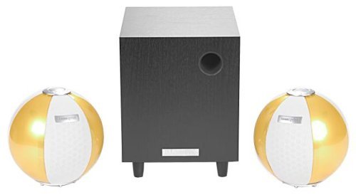 HANNspree Circus 2.1 Channel Speaker System - Yellow (KS05-21U1-002)