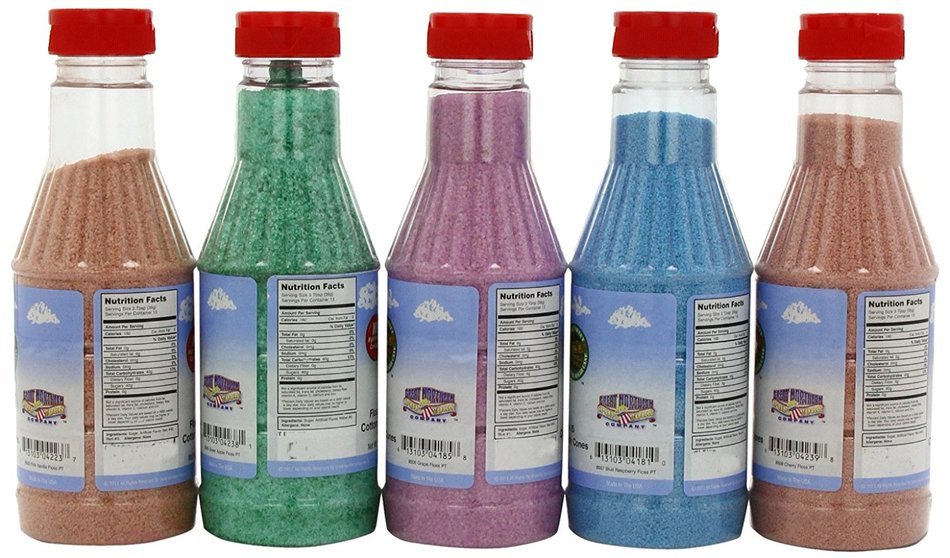 Great Northern Popcorn Company 8510 Cotton Candy Floss 5 Pints N3