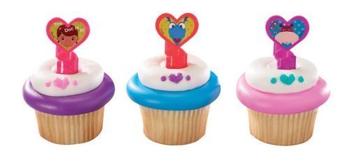 1 X 24 ~ Doc McStuffins & Friends Rings ~ Designer Cake/Cupcake Topper ~ New!!!!!
