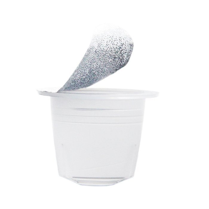 120 pcs Empty Disposable Nespresso Coffee Caspules (White) N10