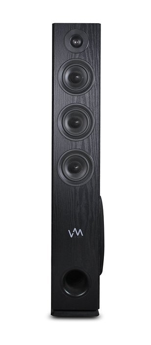 VM Audio EXAT31 Black Floorstanding Powered Bluetooth Tower Home Speakers Pair N7