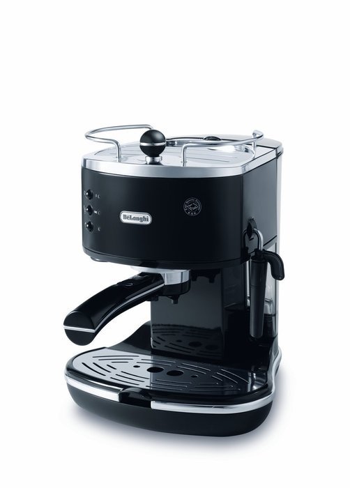 DeLonghi ECO310BK 15-Bar-Pump Espresso Machine, Piano Black