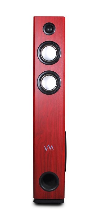 VM Audio EXAT31 Black Floorstanding Powered Bluetooth Tower Home Speakers Pair N8