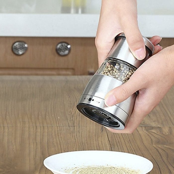 Cusfull Manual Coffee Grinder Stainless Steel Coffee Bean Grinder Adjustable Portable N3