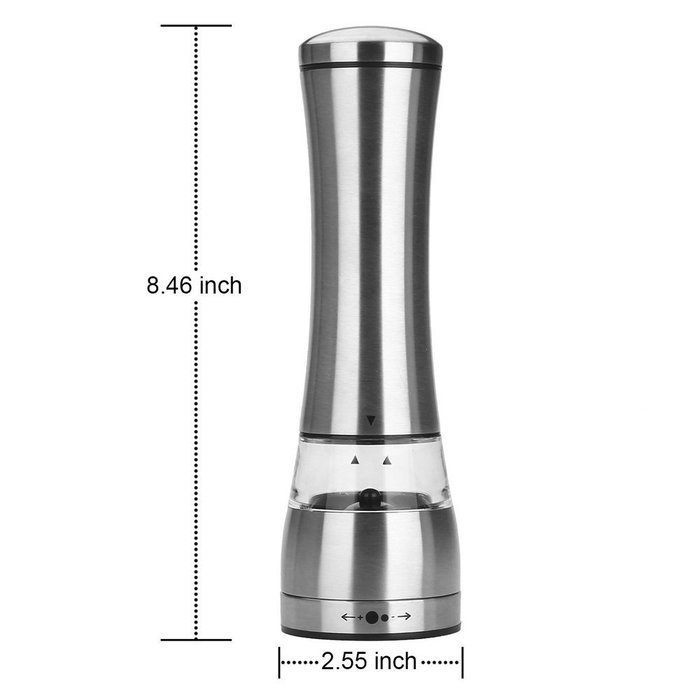 Cusfull Manual Coffee Grinder Stainless Steel Coffee Bean Grinder Adjustable Portable N4