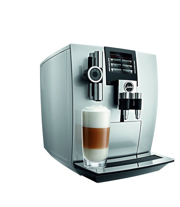 Jura J90 Automatic Coffee Machine, Brilliant Silver N6