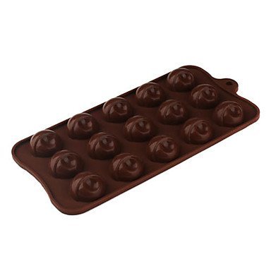 Sher Silicone Gold Ingot Shaped Sugarcraft Mold for Candy/Cookie/Jelly/Chocolate N4