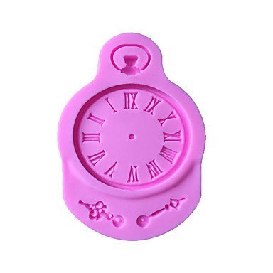 Y&XL&H A Pocket Watch Type Candy Fondant Cake Molds For The Kitchen Baking Molds 9.2X6X0.7cm N2