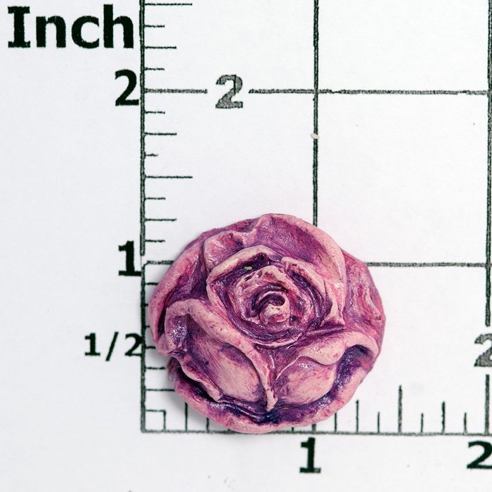 Silicone Rose Mold Food Safe Fondant, Chocolate, Candy, Mint, Resin, Polymer Clay, Soap, Wax, Jewelry, Craft Mold... N3