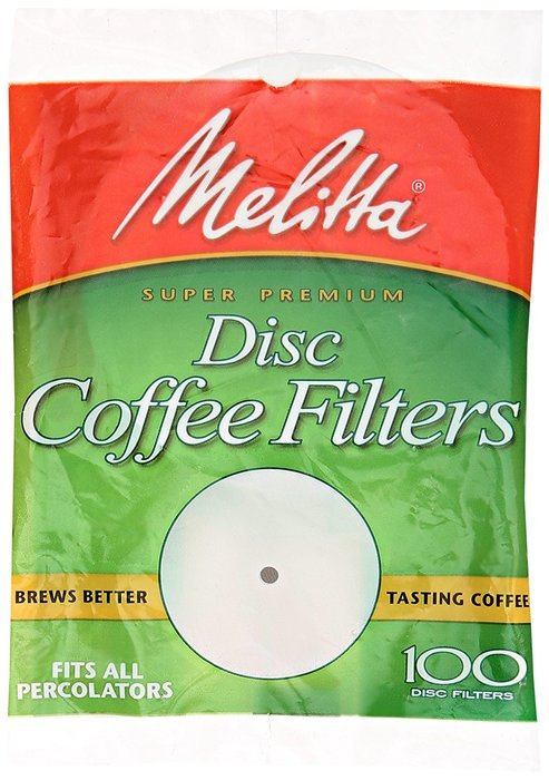 Melitta 628354 100-Pack Disc Coffee Filters - Quantity 24 N3